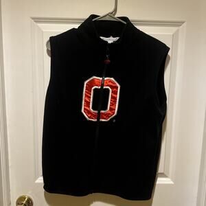 Mens The Ohio State University Vest Size Large Sporty Athletic Layered Vintage